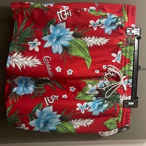 Hurley Mens XL St Louis Cardinals swim trunks
